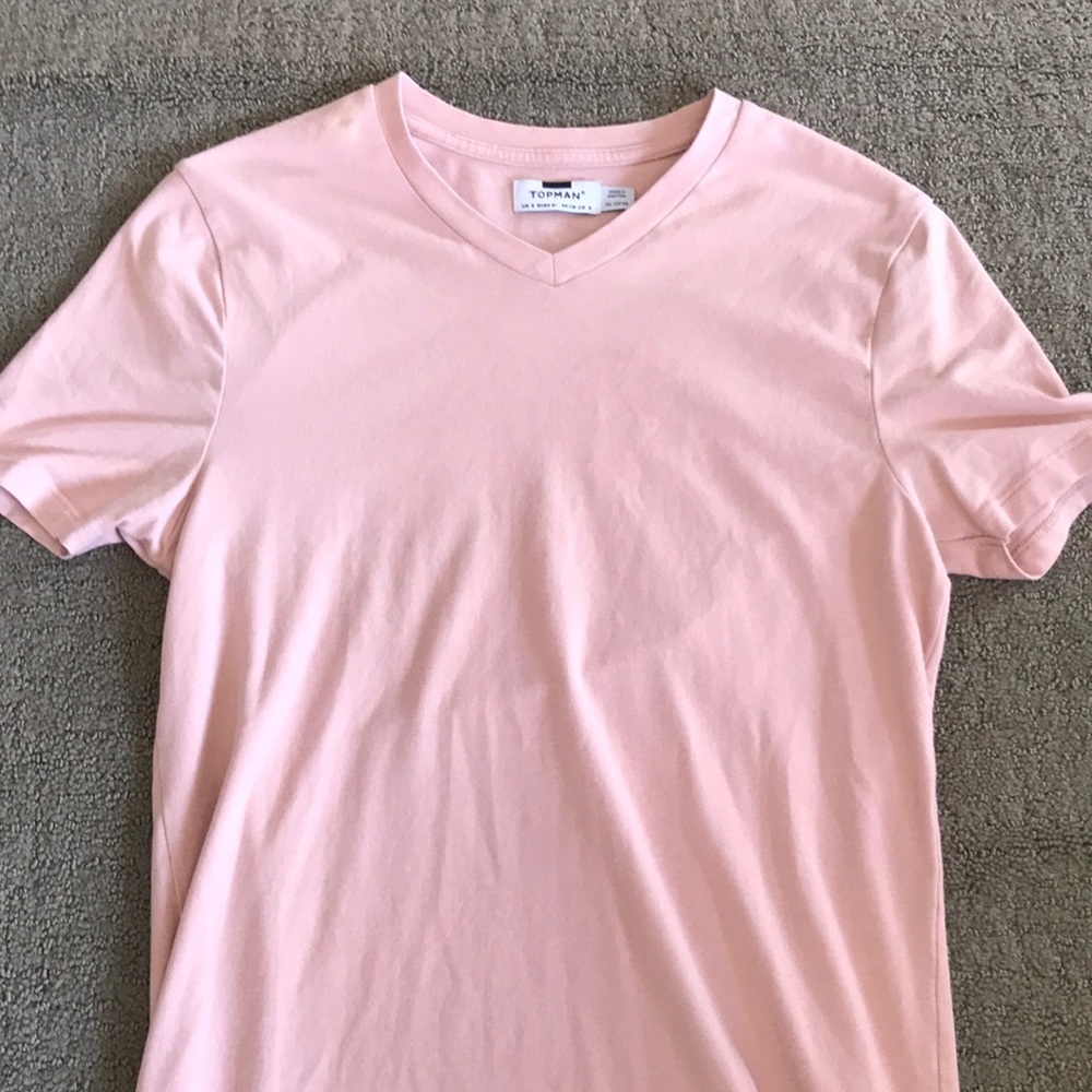 Topman Pink V neck